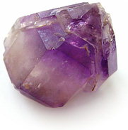Head of amethyst scepter crystal, violet Madagascar quartz, exclusive amethysts minerals, amethyste information data