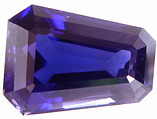 9.46 carats keystone iolite gemstone, blue gems, exclusive loose faceted iolites, gemstones shopping