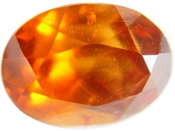 4.28 carats oval mandarin garnet gemstone, orange garnet, exclusive loose faceted mandarine garnets, gemstones shopping