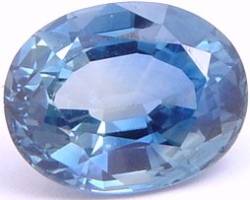 3.60 carats untreated light blue sapphire gemstone, transparent gems, exclusive loose faceted sapphires, gemstones shopping