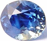 1.06 carat untreated blue sapphire gemstone, transparent gems, exclusive loose faceted sapphires, gemstones shopping