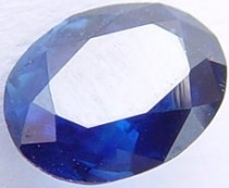1.08 carat untreated blue sapphire gemstone, transparent gems, exclusive loose faceted sapphires, gemstones shopping
