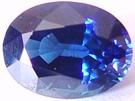 1.36 carat oval blue sapphire gemstone, transparent gems, exclusive loose faceted sapphires, gemstones shopping