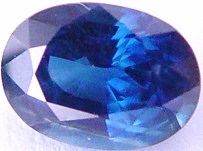 1.75 carat oval blue sapphire gemstone, transparent gems, exclusive loose faceted sapphires, gemstones shopping