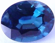 1.53 carat oval blue sapphire gemstone, transparent gems, exclusive loose faceted sapphires, gemstones shopping