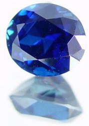 2.22 carats untreated blue sapphire gemstone, transparent gems, exclusive loose faceted sapphires, gemstones shopping