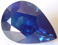2.29 carats Pear sapphire, blue sapphires, exclusive loose faceted sapphire, natural sapphire shopping