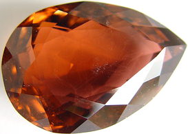 Pear Peach tourmaline gemstone, exclusive loose faceted tourmalines, Madagascar gemstones shopping