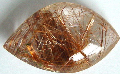 6 grams rutilated quartz cabochon gemstone, transparent gems rutile needles landscape, exclusive loose faceted quartz, gemstones shopping